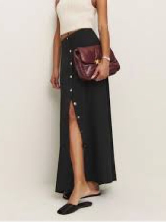 Reformation Dresses & Skirts - NWT Reformation Andi Low Waist Maxi Skirt